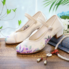 Square With Cheongsam For Han Chinese Clothing Heels Newgew