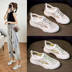 Women's Korean Versatile Breathable Sports Canvas Shoes Newgew