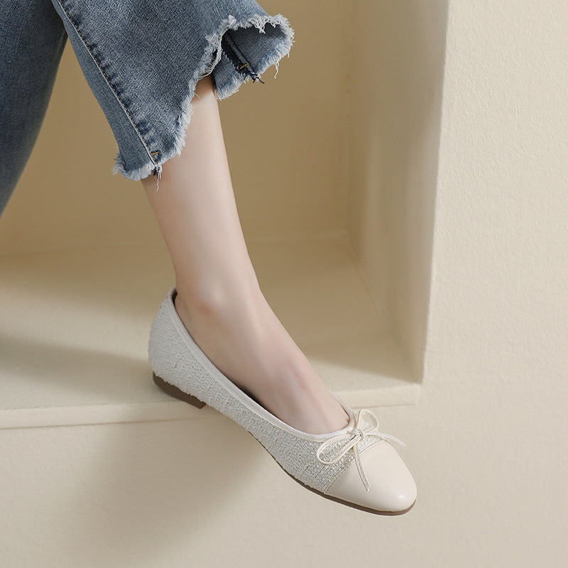 Women Patchwork Stylish Casual Soft Flats Newgew Shoes