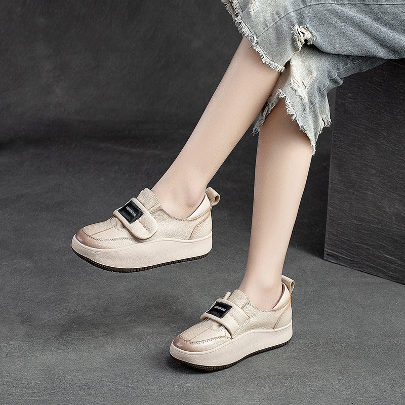 Women Minimalist Soft Leather Casual Shoes Newgew Shoes