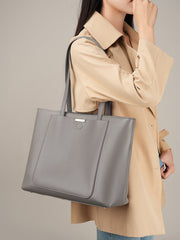 Women Casual Soft Cowhide Leather Tote Shoulder Bag Newgew Shoes