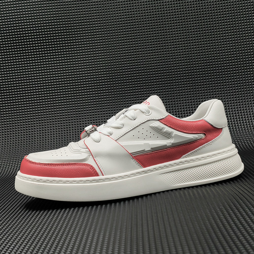 Men Fashion Leather Flat Casual Shoes Newgew Shoes
