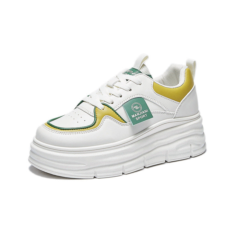 Women's Korean Style White Spring Joker Board Canvas Shoes Newgew