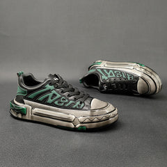 Men Stylish Fashion Leather Thick Soled Casual Shoes Newgew Shoes