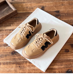 Women Fashion Leather Casual Training Shoes Newgew Shoes