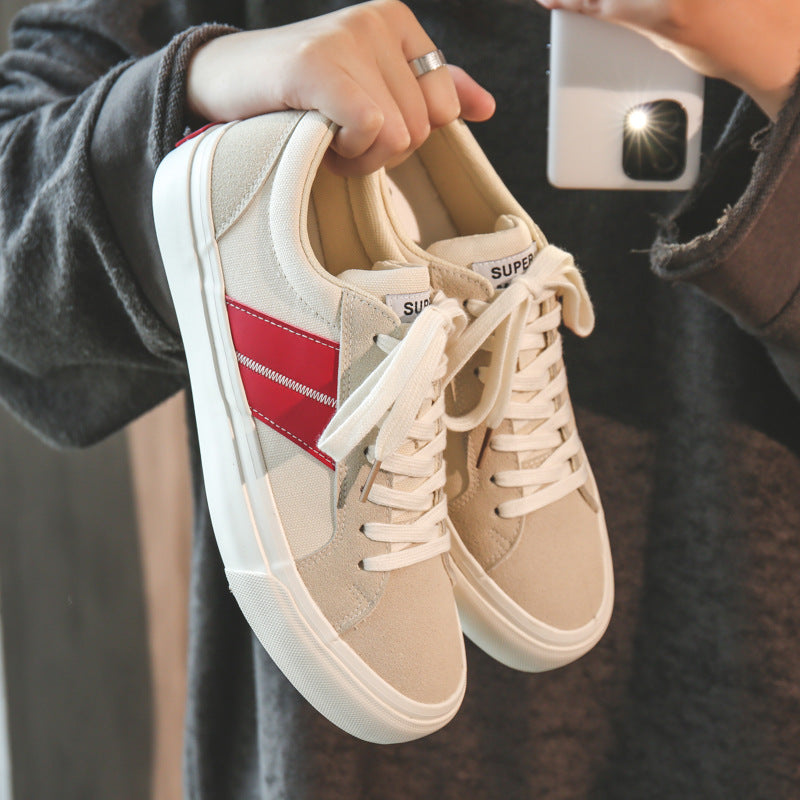 Men Fashion Casual Canvas Skate Shoes Newgew Shoes