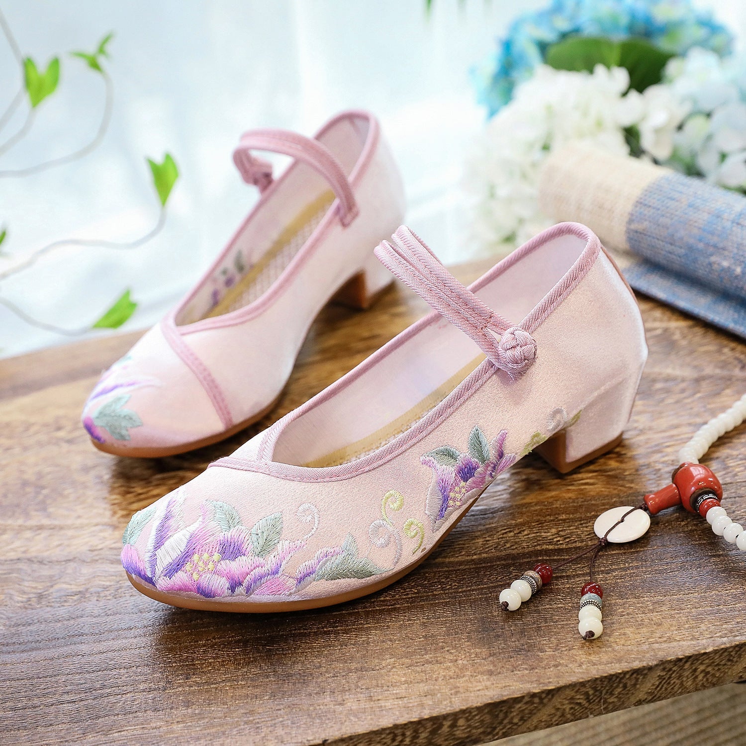 Square With Cheongsam For Han Chinese Clothing Heels Newgew