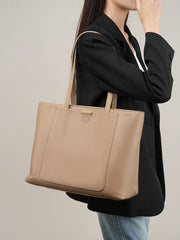 Women Casual Soft Cowhide Leather Tote Shoulder Bag Newgew Shoes