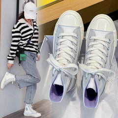 Versatile Innovative Women's Trend Korean Style Canvas Shoes Newgew