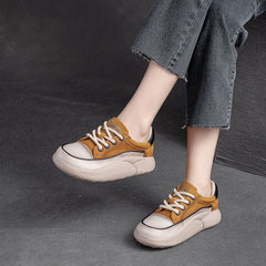 Women Leisure Stylish Leather Casual Shoes Newgew Shoes