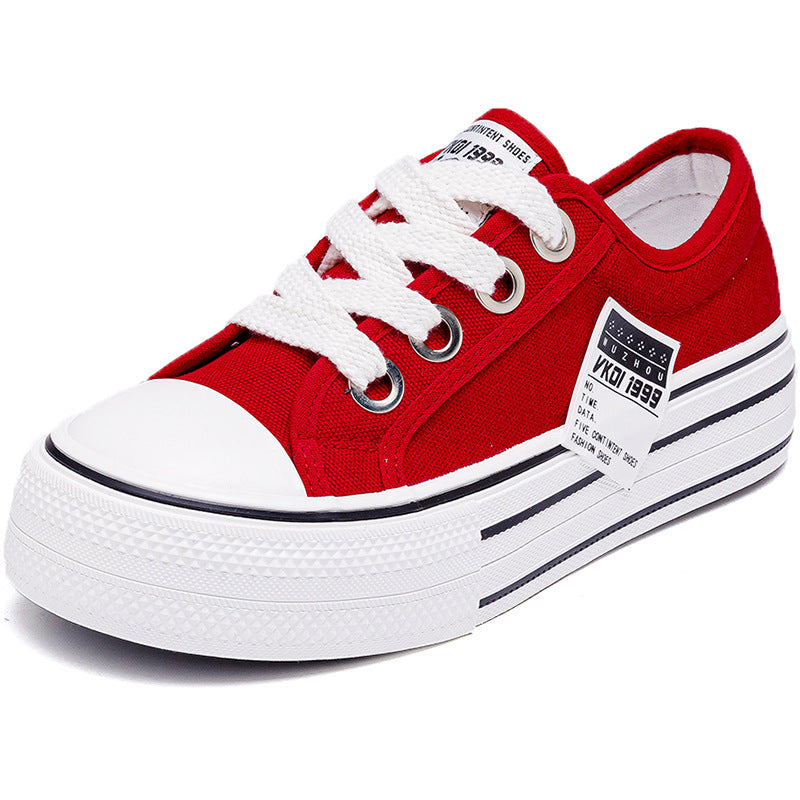 Women's Summer Mesh Breathable Versatile Korean Style Canvas Shoes Newgew