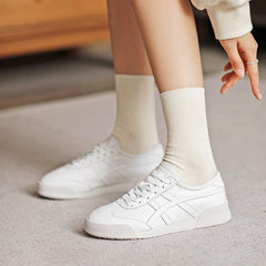 Women Fashion Soft Leather Flat Casual Shoes Newgew Shoes