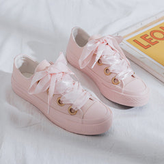 Women's Korean Style Street Shot Board Canvas Shoes Newgew