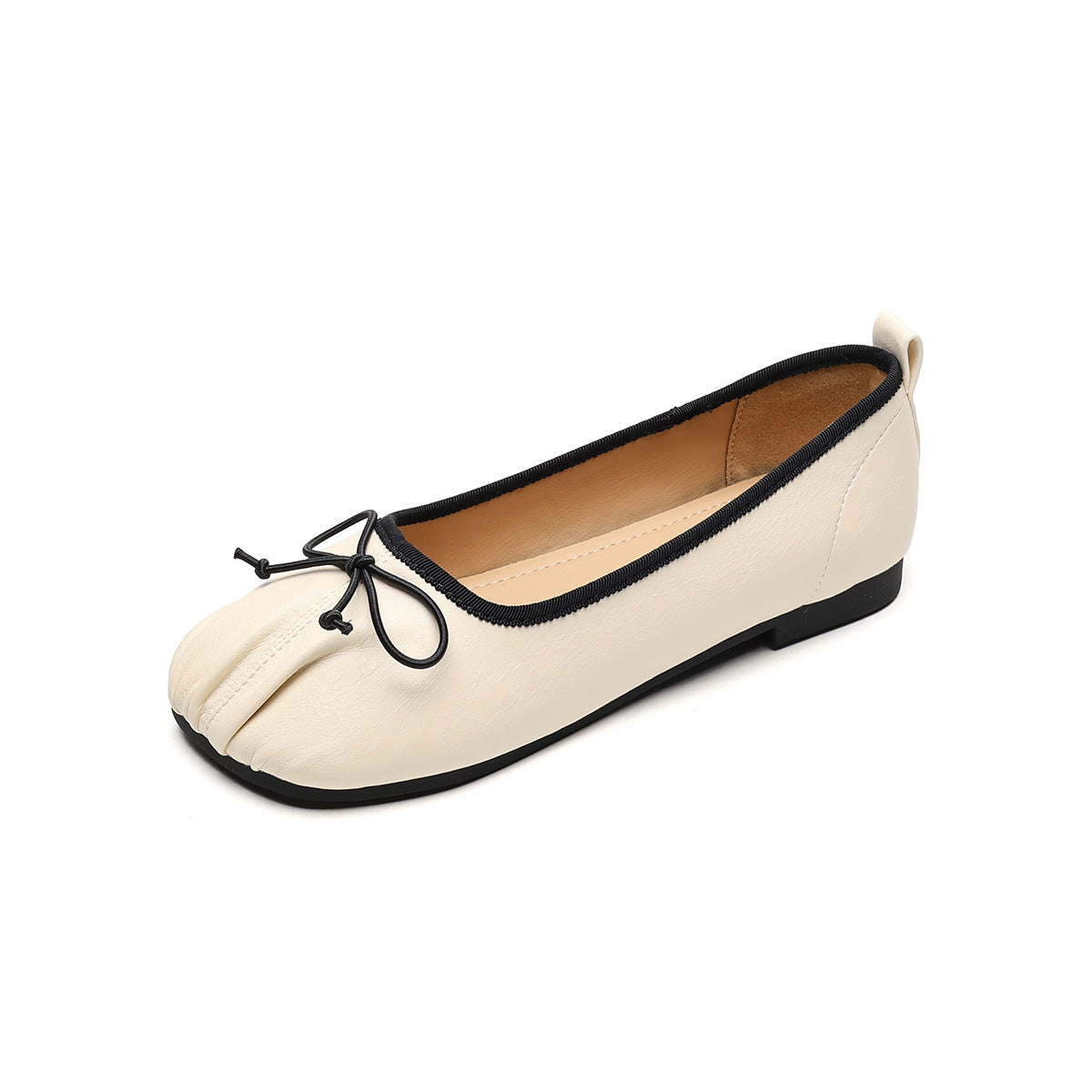 Women Minimalism Style Soft Leather Flats Newgew Shoes