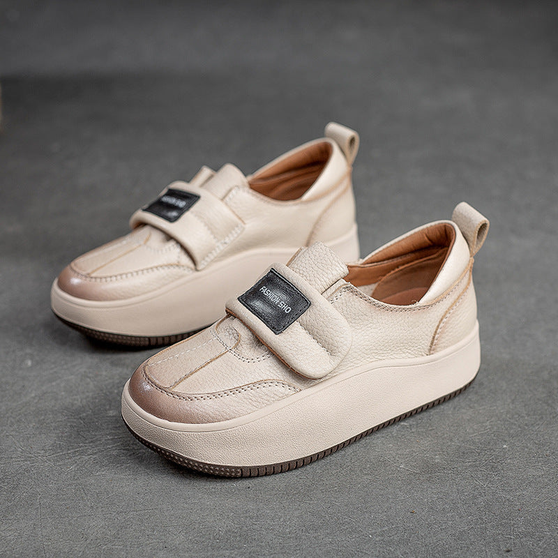 Women Minimalist Soft Leather Casual Shoes Newgew Shoes