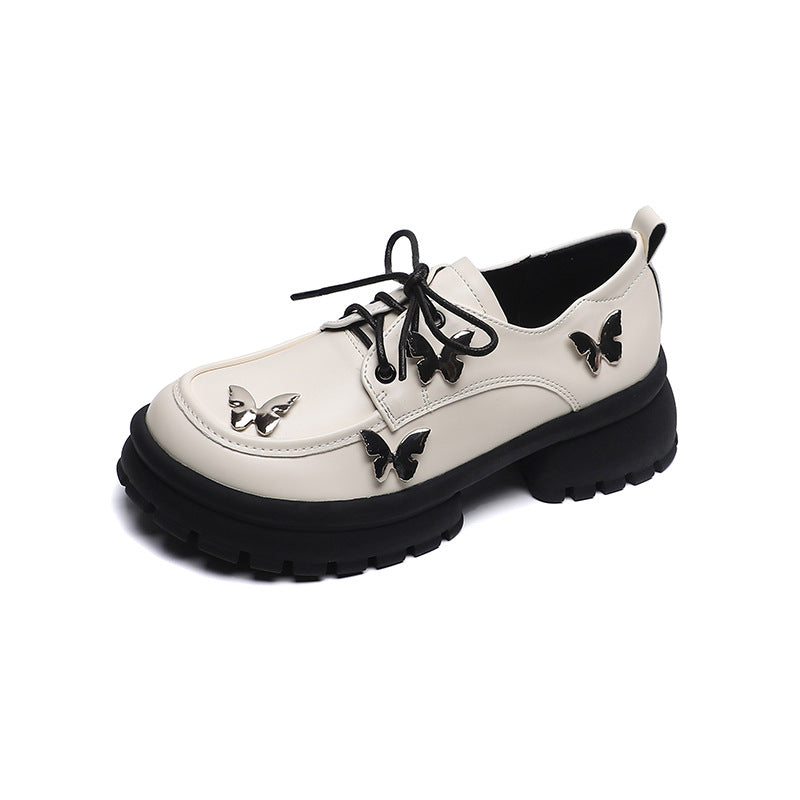 Women Fashion Cute Casual Thick Soled Loafers Newgew Shoes