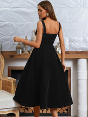 Backless Spaghetti Strap A line Evening Dress Newgew Dresses