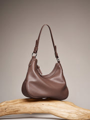 Women Minimalist Soft Leather Shoulder Bag Newgew Shoes