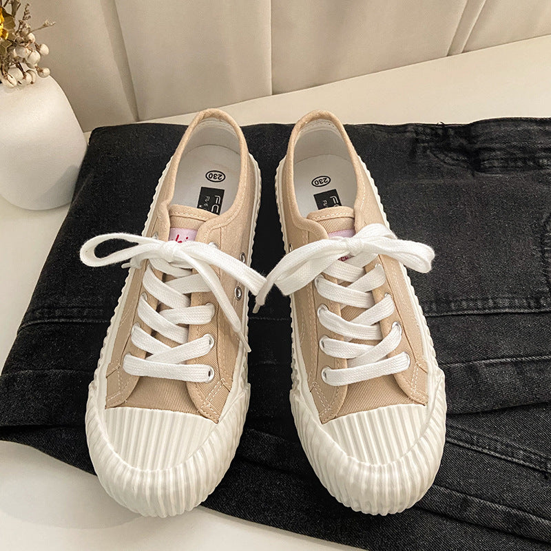 Unique Creative Women's Salt Blue Biscuit Canvas Shoes Newgew