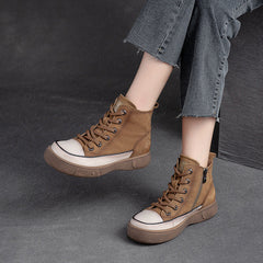 Women Casual Leather Minimalist Fashion Boots Newgew Shoes