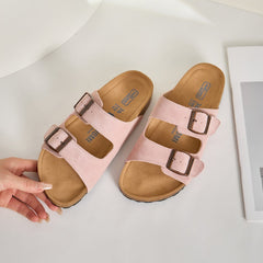 Versatile Lazy Cork Sole Birkenstock Half Slippers Newgew