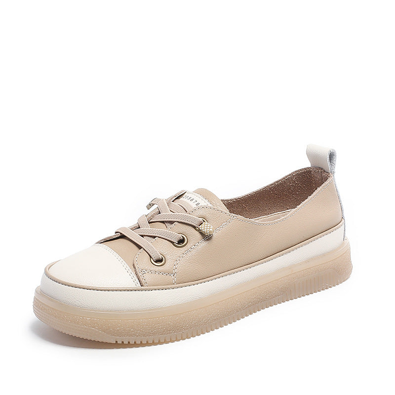 Women Fashion Leather Minimalist Casual Shoes Newgew Shoes