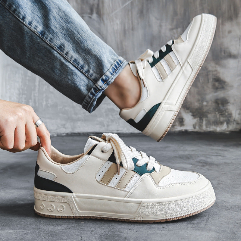 Men Fashion Patchwork Casual Court Training Sneakers Newgew Shoes