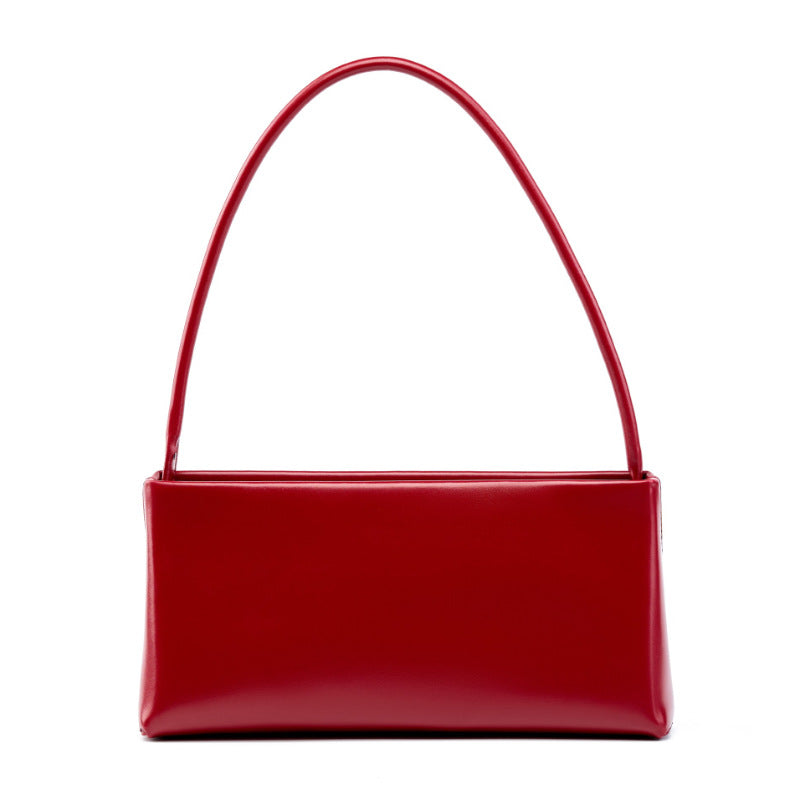 Women Minimalism Fashoin Leather Shoulder Bag Newgew Shoes