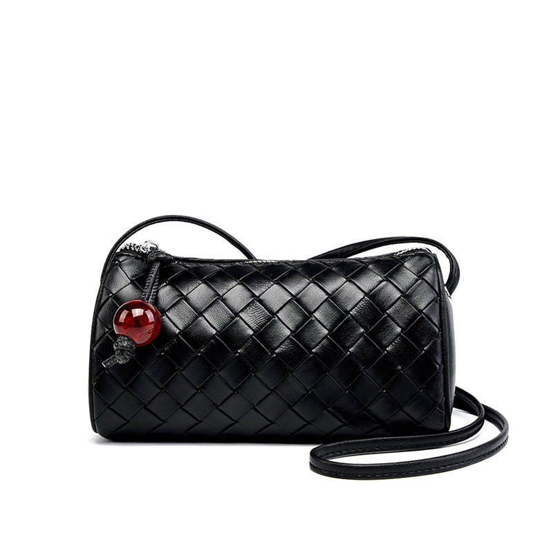 Women Fashion Soft Plaited Leather Cross Body Bag Newgew Shoes