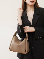 Women Minimalism Fashion Soft Cowhide Purse Newgew Shoes