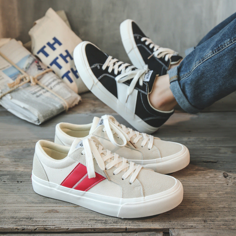 Men Fashion Casual Canvas Skate Shoes Newgew Shoes