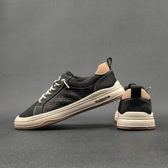 Men Minimalist Fashion Canvas Flat Casual Shoes Newgew Shoes