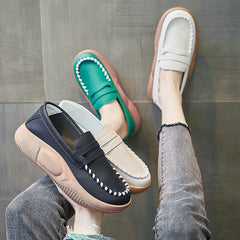 Creative White Female Leisure Street Shot Canvas Shoes Newgew