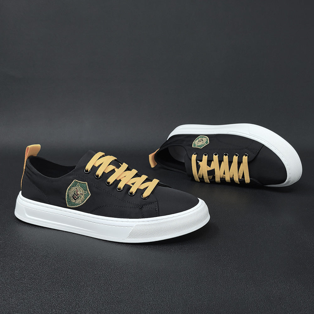 Men Minimalist Breathable Canvas Flat Casual Shoes Newgew Shoes