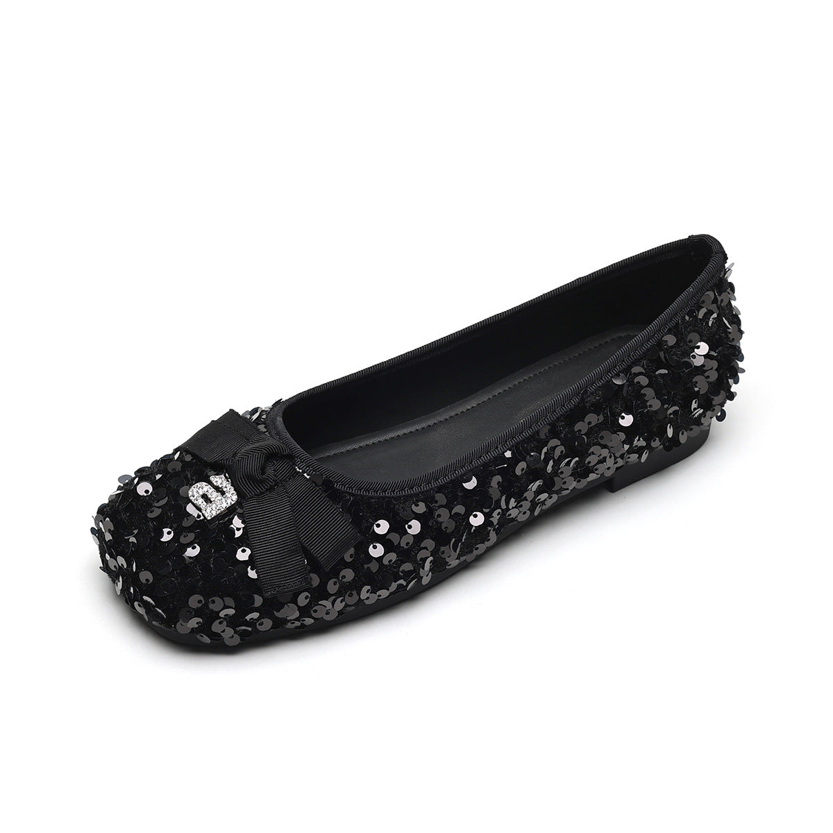 Women Fashion Glitter Soft Casual Flats Shoes Newgew Shoes