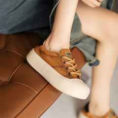 Women Fashion Casual Leather Breathable Shoes Newgew Shoes