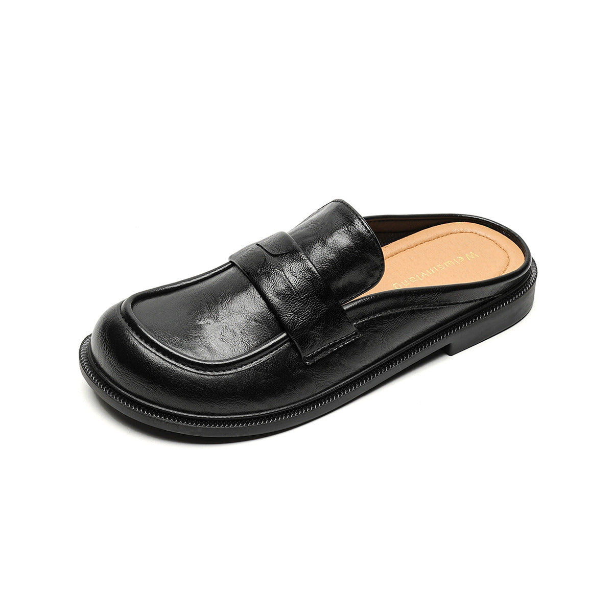 Women Minimalist Retro Soft Flat Casual Mules Newgew Shoes