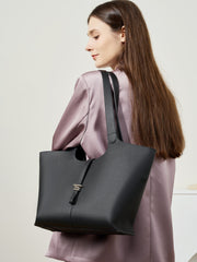 Women Fashion Soft Cowhide Tote Shoulder Bag Newgew Shoes