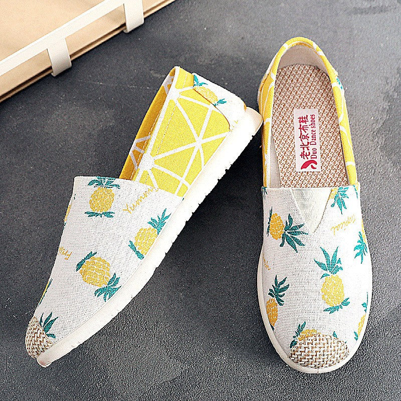 Stylish Women's Cloth Spring Comfortable Soft Canvas Shoes Newgew