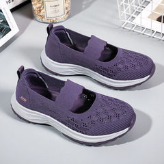 Pretty Cloth Breathable One Pedal Mesh Canvas Shoes Newgew