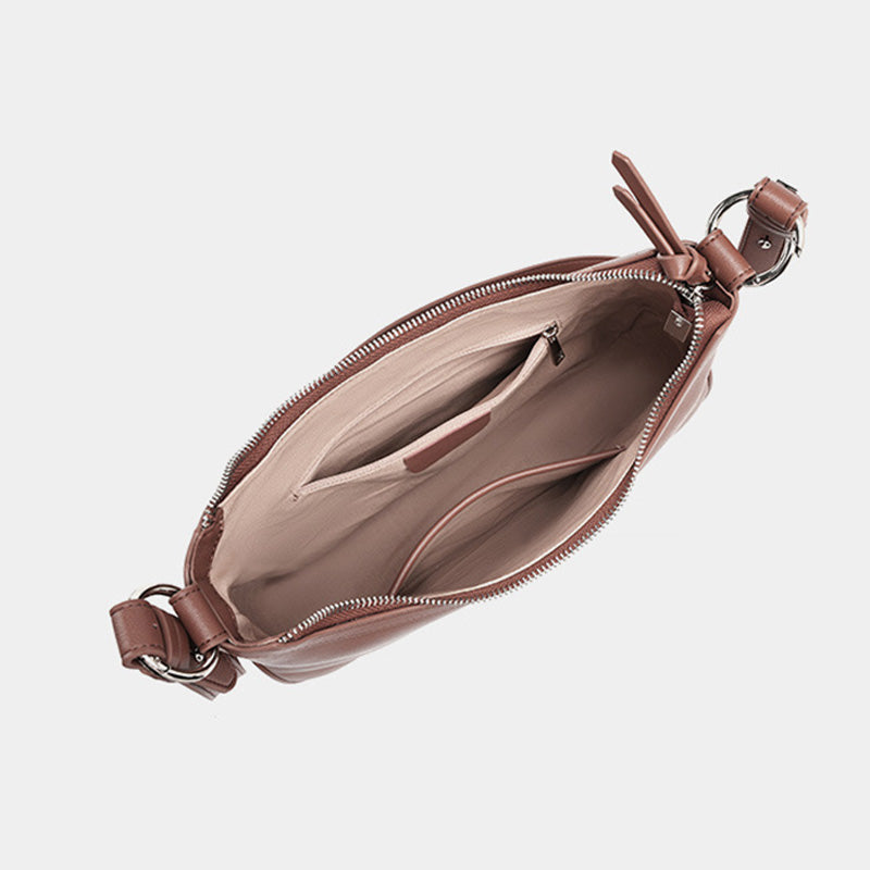 Women Minimalist Soft Leather Shoulder Bag Newgew Shoes