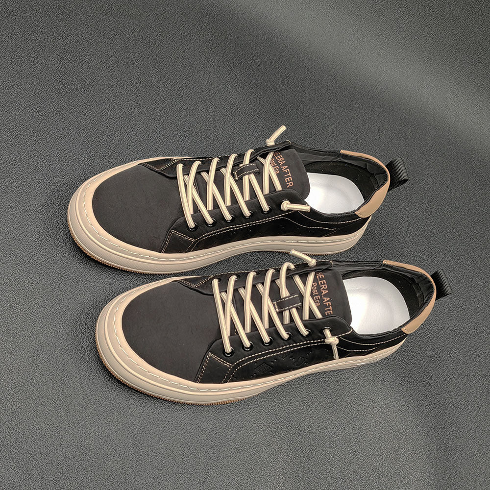 Men Minimalist Fashion Canvas Flat Casual Shoes Newgew Shoes