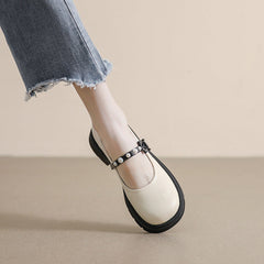 Women Fashion Soft Casual Thick Sole Loafers Newgew Shoes