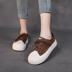 Women Minimalist Leather Fashion Casual Shoes Newgew Shoes