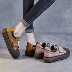 Women Minimalist Comfort Leather Casual Shoes Newgew Shoes