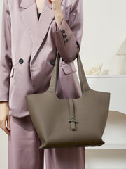 Women Fashion Soft Cowhide Tote Shoulder Bag Newgew Shoes