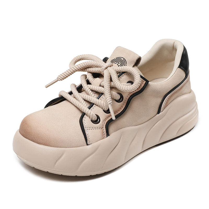 Women Minimalist Handmade Leather Casual Shoes Newgew Shoes