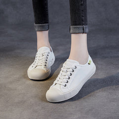 Women Fashion Minimalist Soft Casual Skate Sneakers Newgew Shoes