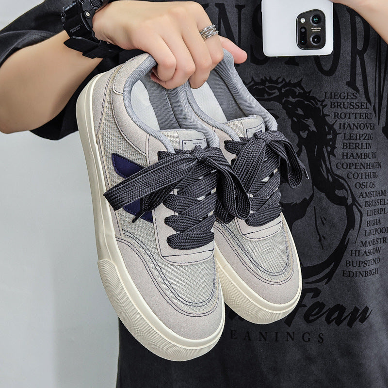 Men Fashion Canvas Flat Casual Training Shoes Newgew Shoes