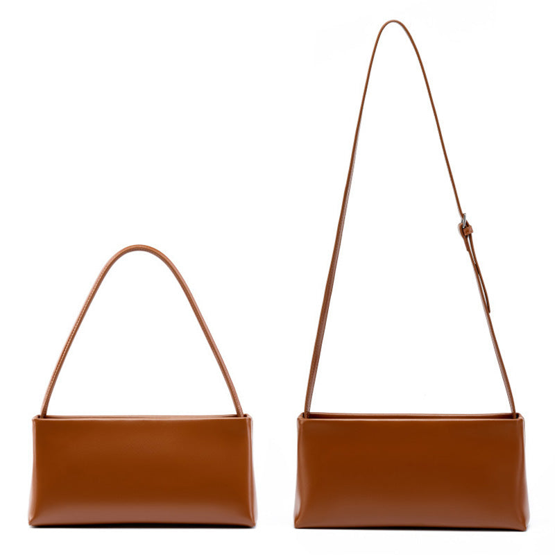 Women Minimalism Fashoin Leather Shoulder Bag Newgew Shoes